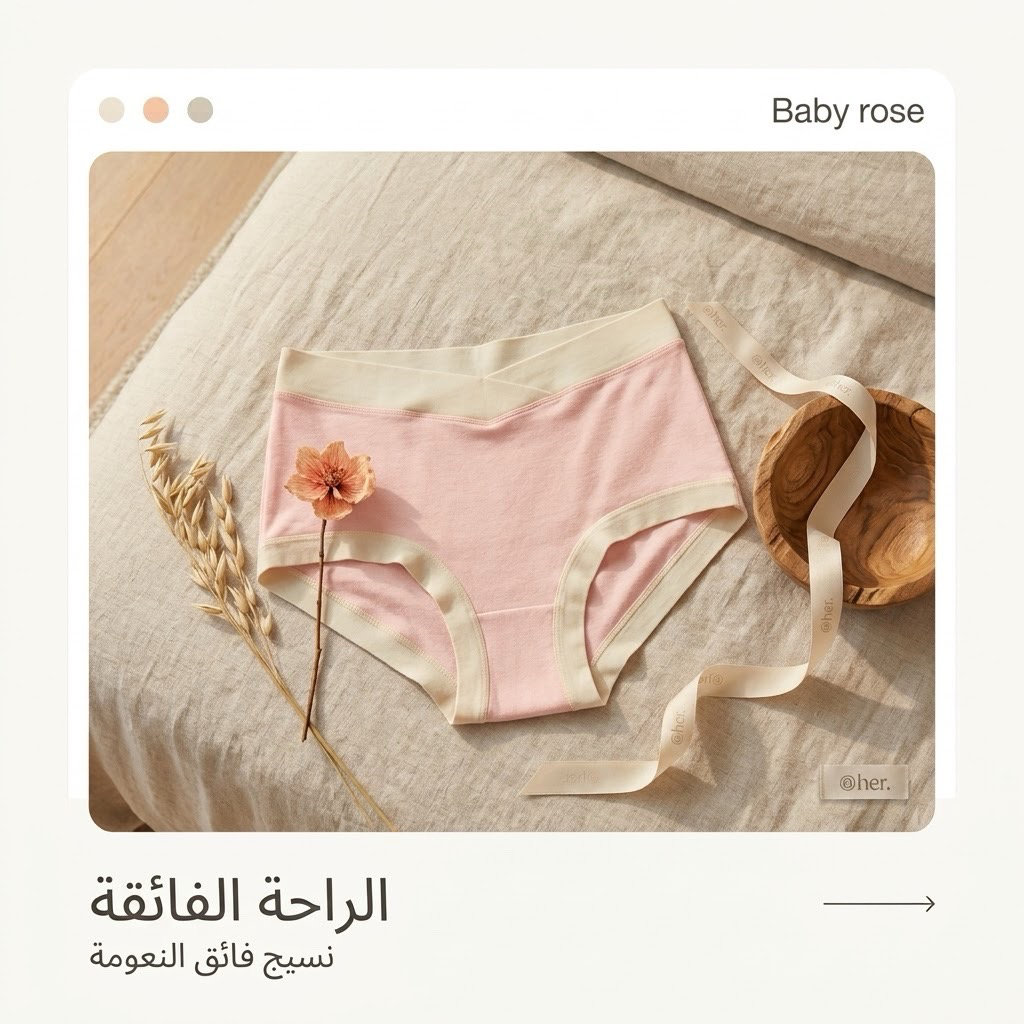 راحة وأناقة كل يوم - مجموعة بانتي قطنية مكونة من 3 قطع - صورة 3